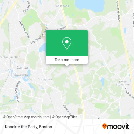 Konekte the Party map