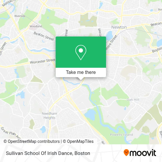 Sullivan School Of Irish Dance map
