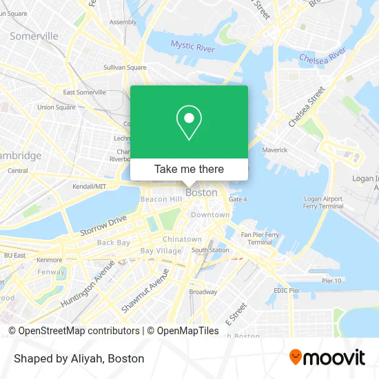 Shaped by Aliyah map