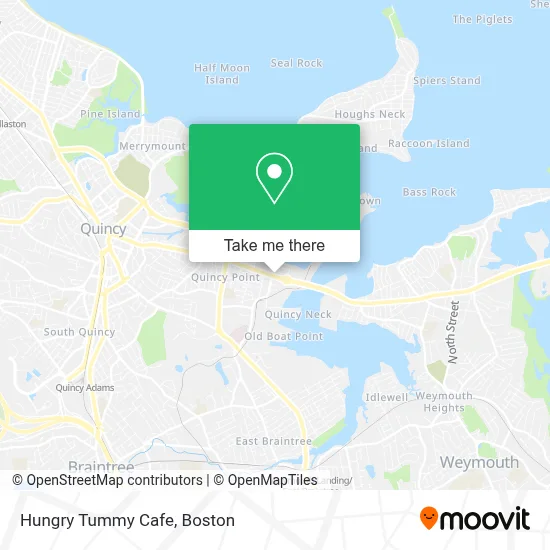 Hungry Tummy Cafe map