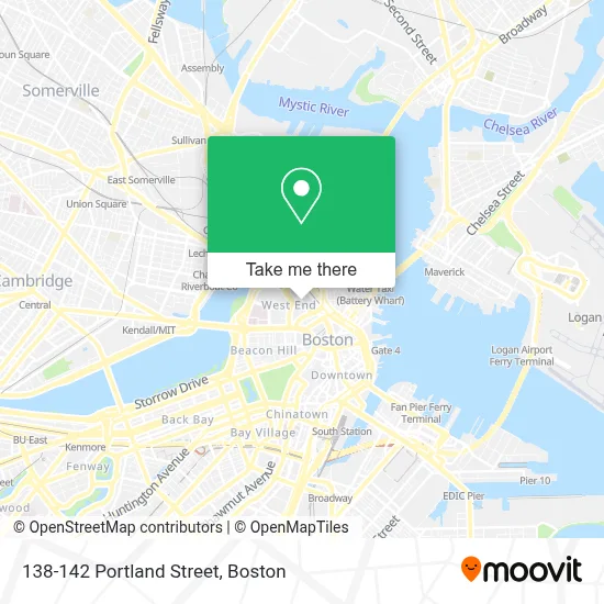 138-142 Portland Street map