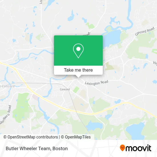 Butler Wheeler Team map