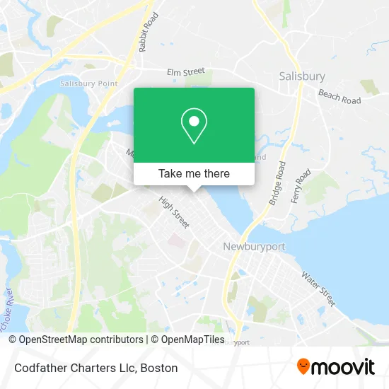 Codfather Charters Llc map