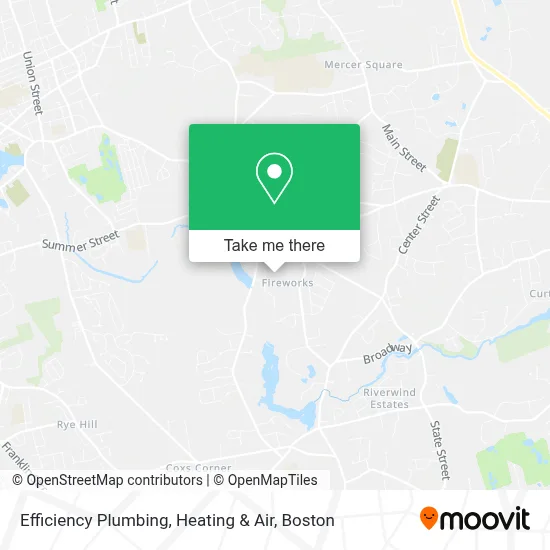 Efficiency Plumbing, Heating & Air map