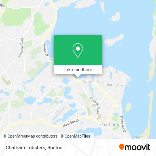 Chatham Lobsters map