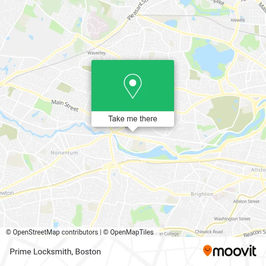 Prime Locksmith map