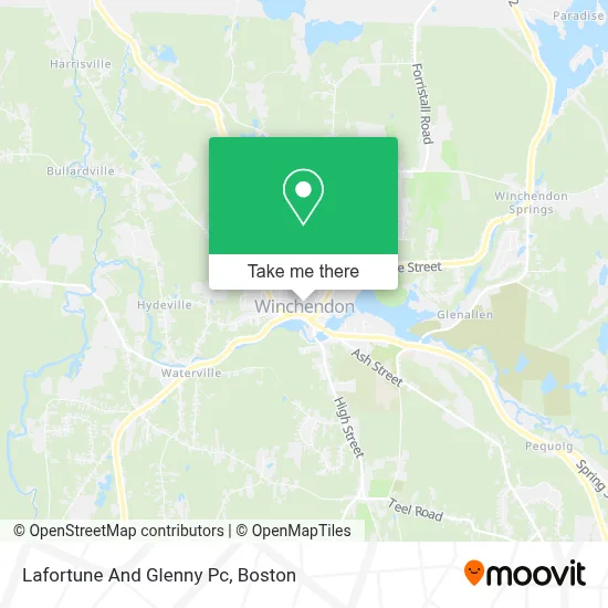 Lafortune And Glenny Pc map