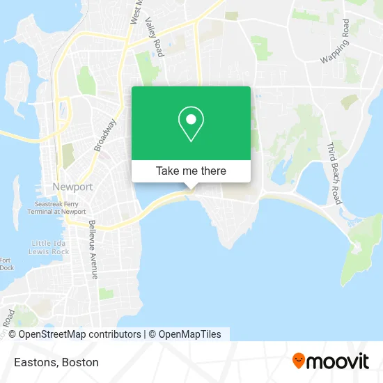 Eastons map