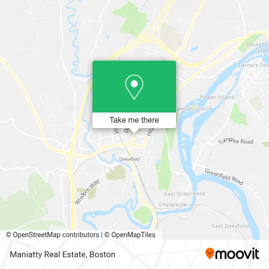 Maniatty Real Estate map