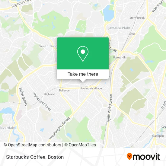 Starbucks Coffee map