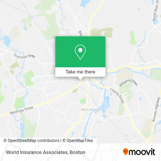 World Insurance Associates map