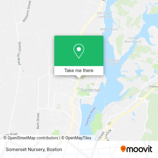 Somerset Nursery map