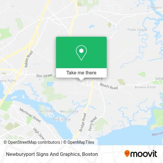 Newburyport Signs And Graphics map