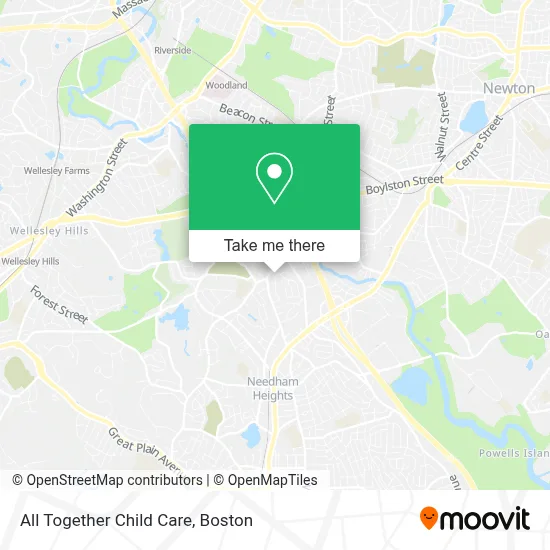 All Together Child Care map