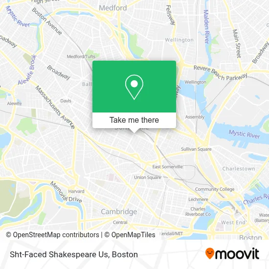 Sht-Faced Shakespeare Us map