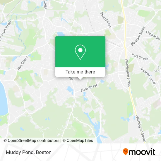 Muddy Pond map