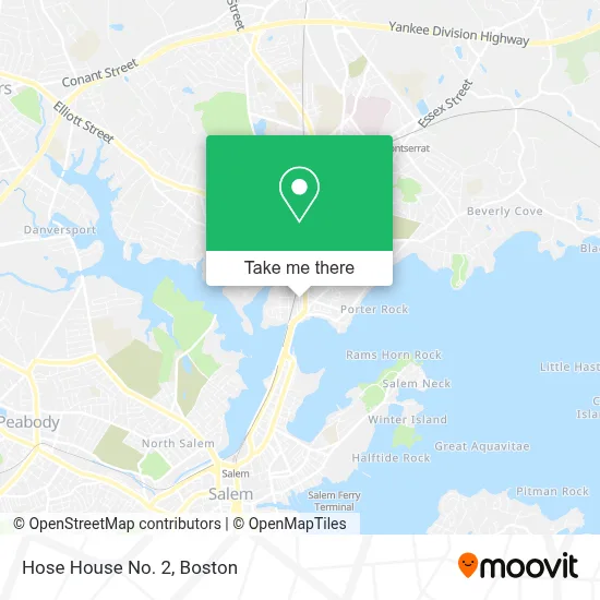 Hose House No. 2 map