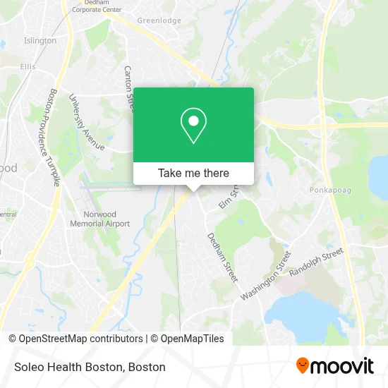 Soleo Health Boston map