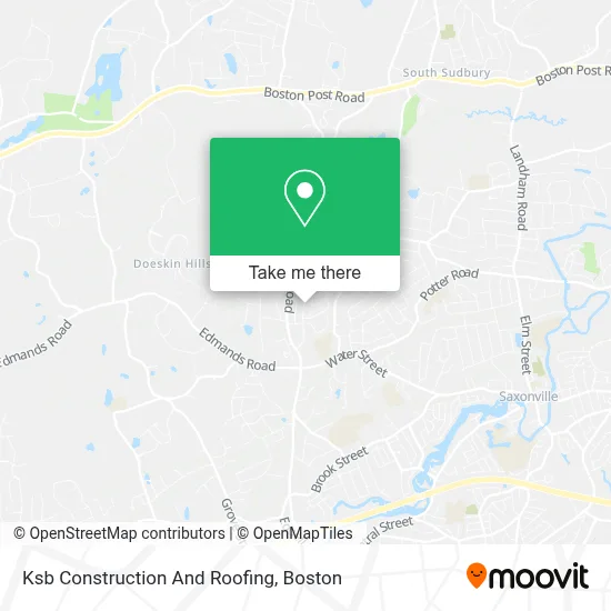 Ksb Construction And Roofing map