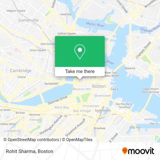 Rohit Sharma map