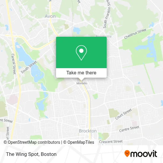 The Wing Spot map