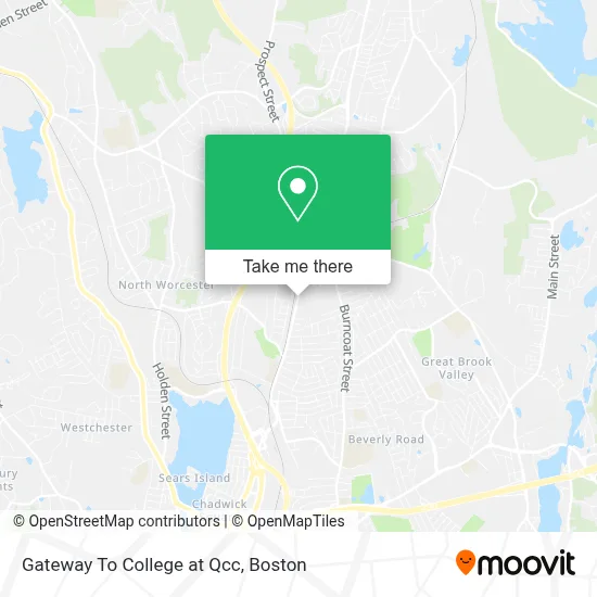 Gateway To College at Qcc map
