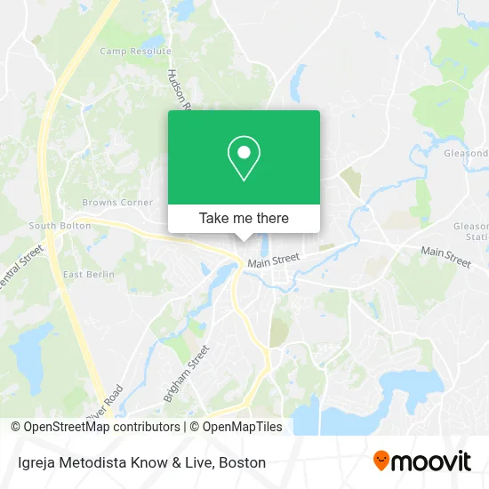 Igreja Metodista Know & Live map
