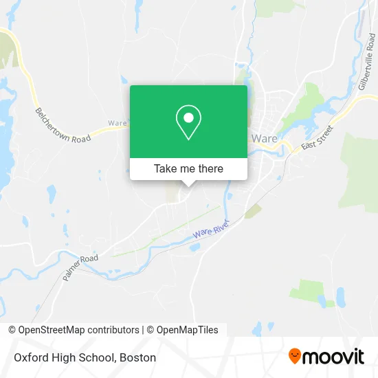 Oxford High School map
