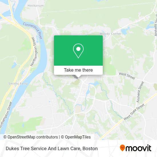 Dukes Tree Service And Lawn Care map