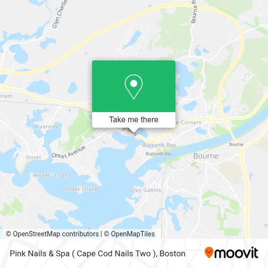 Pink Nails & Spa ( Cape Cod Nails Two ) map