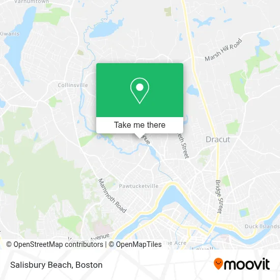 Salisbury Beach map