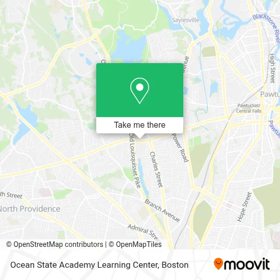 Ocean State Academy Learning Center map