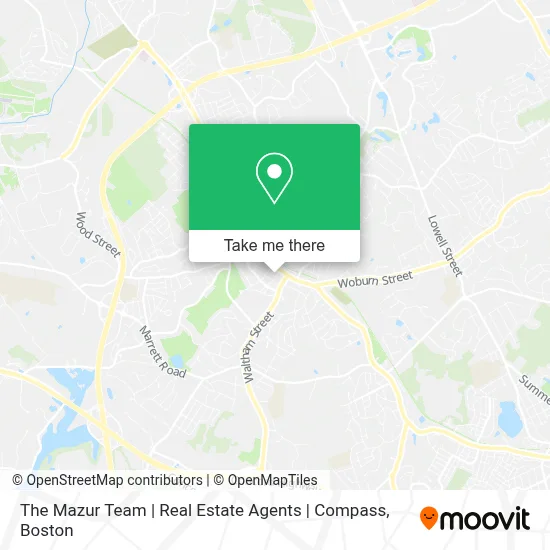 The Mazur Team | Real Estate Agents | Compass map