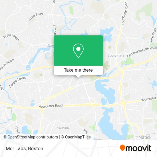Mcr Labs map