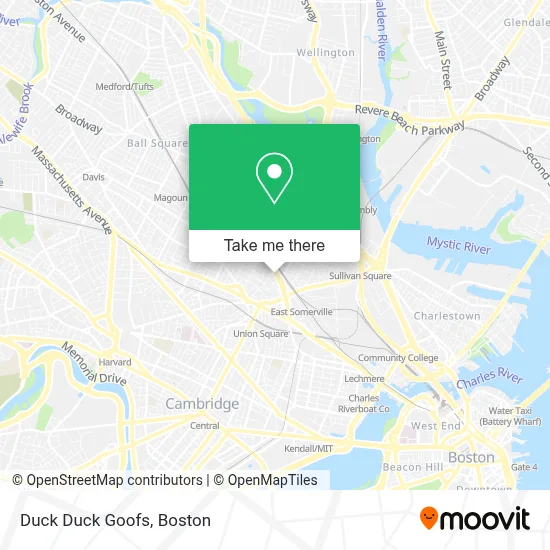 Duck Duck Goofs map