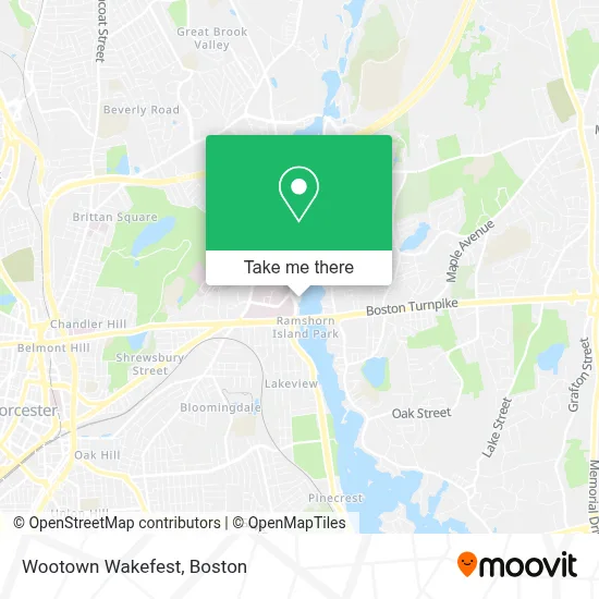Wootown Wakefest map