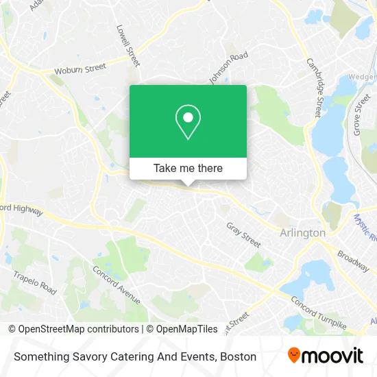 Something Savory Catering And Events map