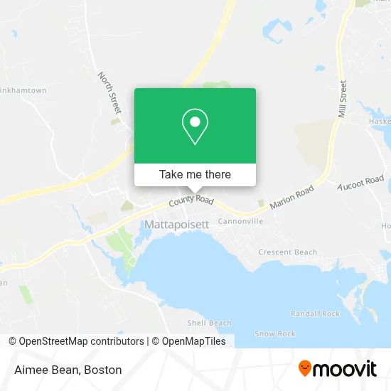 Aimee Bean map