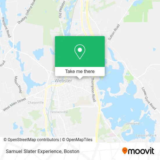 Samuel Slater Experience map