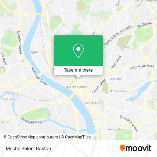 Meche Salon map