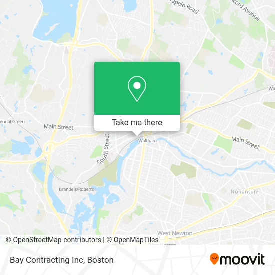 Bay Contracting Inc map