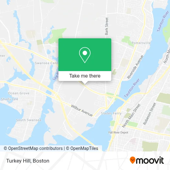 Turkey Hill map