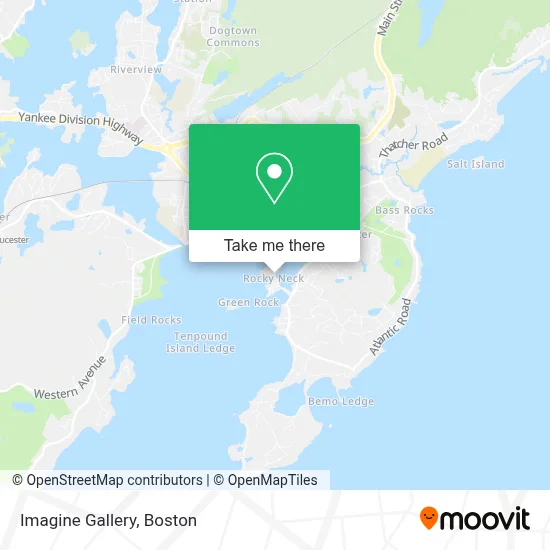 Imagine Gallery map