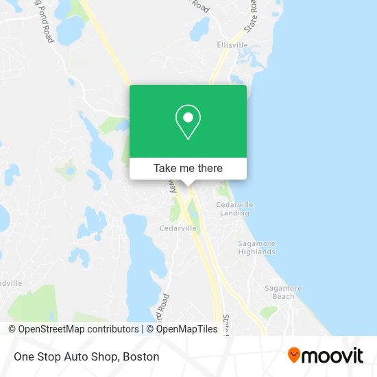 One Stop Auto Shop map