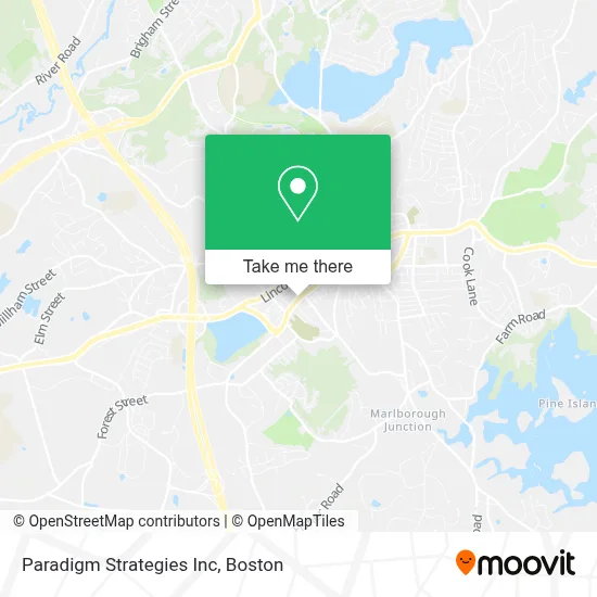 Paradigm Strategies Inc map