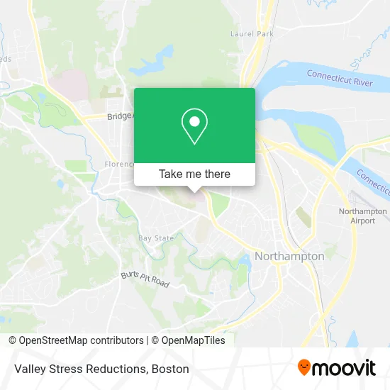 Valley Stress Reductions map