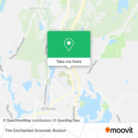 The Enchanted Groomer map