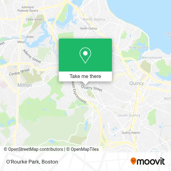 O'Rourke Park map