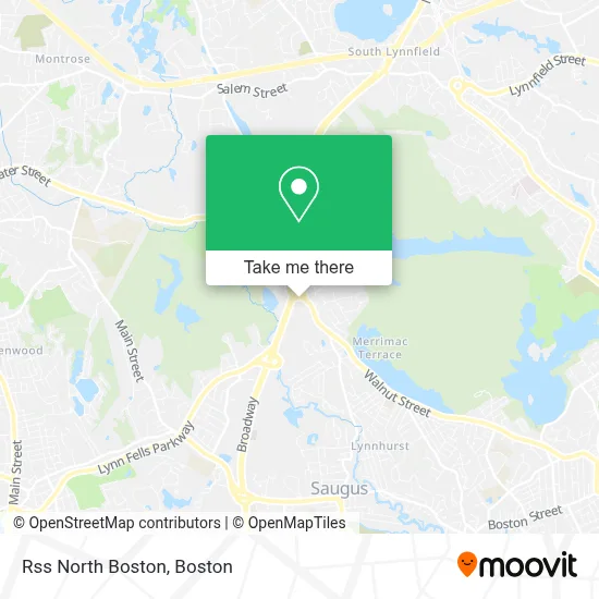 Rss North Boston map