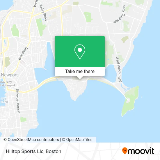 Hilltop Sports Llc map